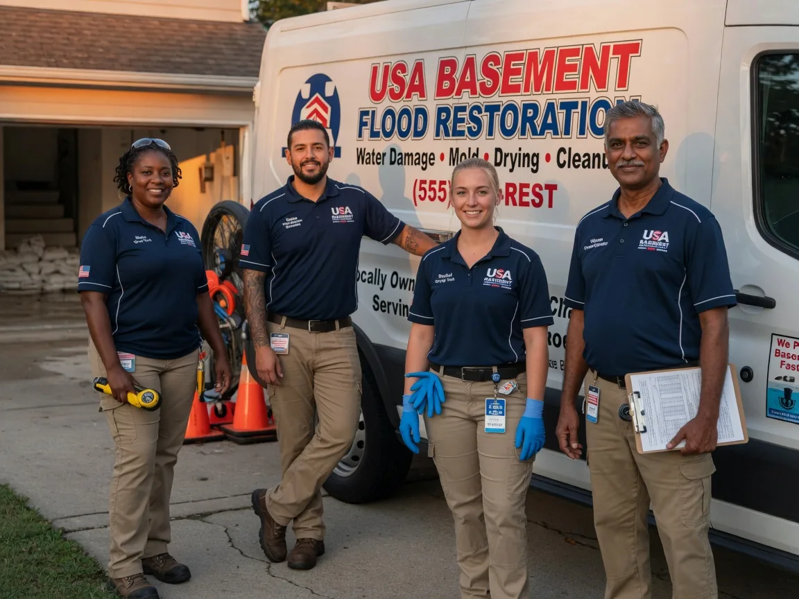 Basement Flood Cleanup company in Glencross, SD