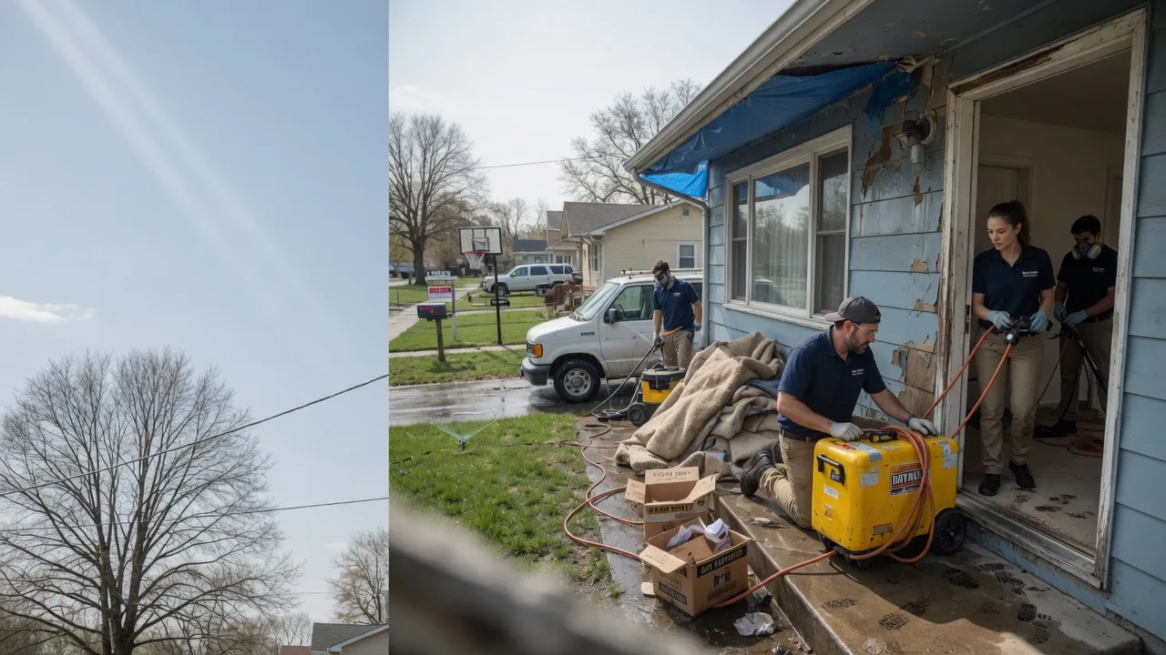 Basement Flood Cleanup in Glencross, SD near me